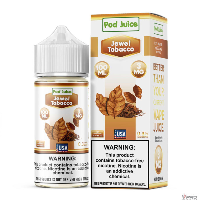 POD Juice Synthetic Nicotine E-Liquid 100ML (0mg/ 3mg/ 6mg/12mg Totally 18 Flavors) Pod Juice