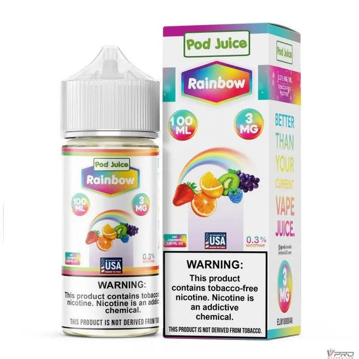 POD Juice Synthetic Nicotine E-Liquid 100ML (0mg/ 3mg/ 6mg/12mg Totally 18 Flavors) Pod Juice