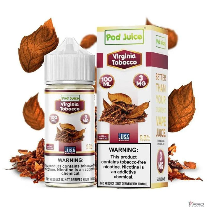 POD Juice Synthetic Nicotine E-Liquid 100ML (0mg/ 3mg/ 6mg/12mg Totally 18 Flavors) Pod Juice