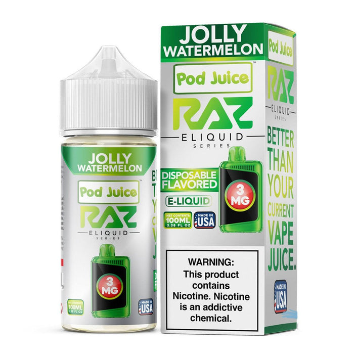 Jolly Watermelon - POD Juice x RAZ 100mL