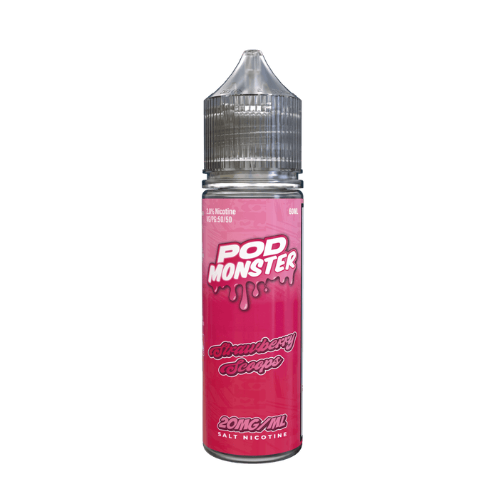 Strawberry Scoops - Pod Monster Synthetic Salt 60mL