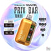 PRIV Bar Turbo Disposable 5% Smoking Vapor