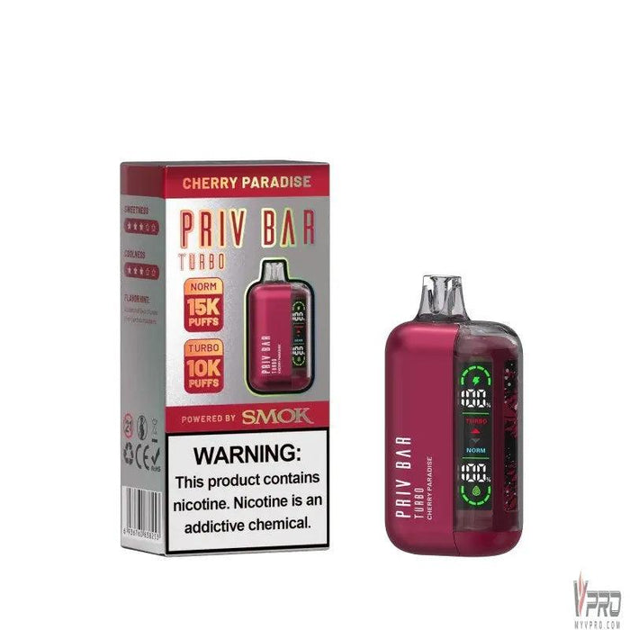 PRIV Bar Turbo Disposable 5% Smoking Vapor