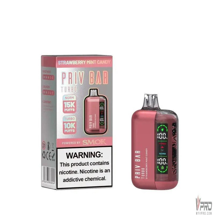 PRIV Bar Turbo Disposable 5% Smoking Vapor