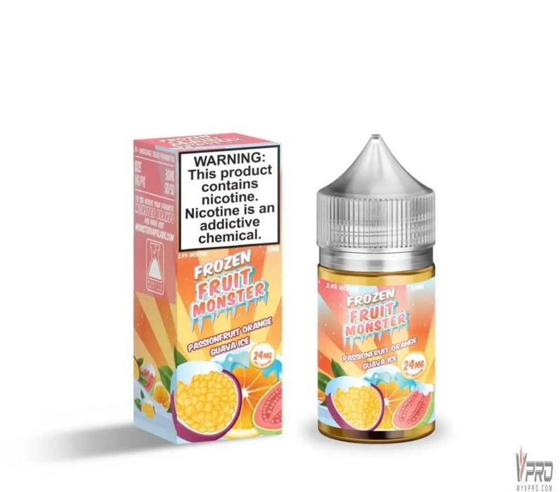 Passionfruit Orange Guava Ice - Frozen Fruit Monster Salt 30mL Monster Vape Labs