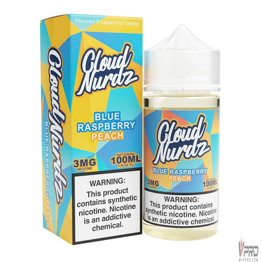 Peach Blue Raspberry - Cloud Nurdz Synthetic 100mL Cloud Nurdz E-Liquid