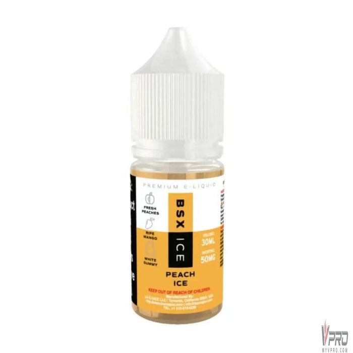 Peach Ice - BSX Series Glas Nic Salt TFN 30mL Glas