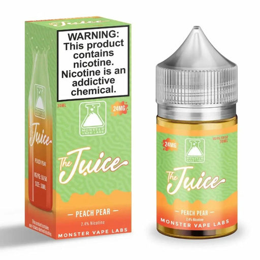 Peach Pear - The Juice Monster Salt 30mL Monster Vape Labs