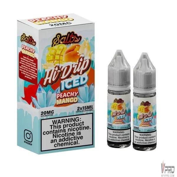 Peachy Mango Iced - Hi-Drip Iced Salts 30mL Hi Drip E-Liquids