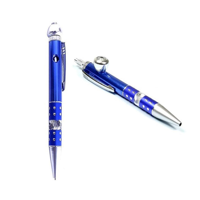 Headway Designs Premium Metal Ball-Point Pen Smoking Pipe