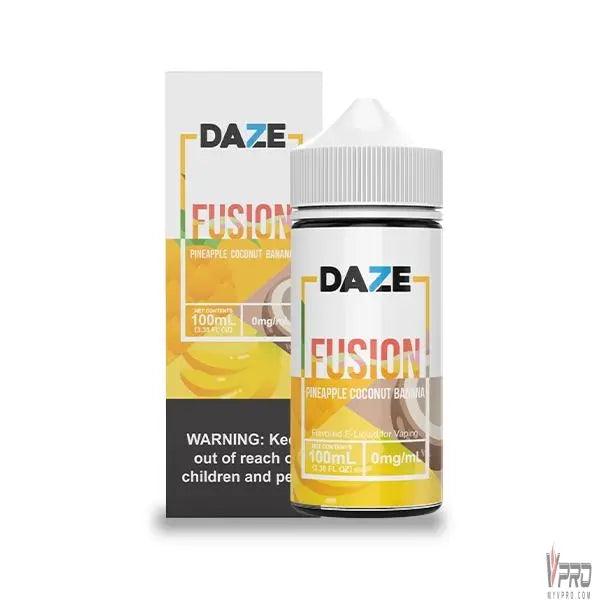 Pineapple Coconut Banana - 7 Daze Fusion Syn 100mL 7Daze E-Liquid