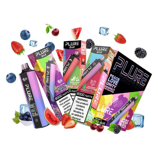 Plure Bar Disposable Vape 8000 Puffs Plure Bar