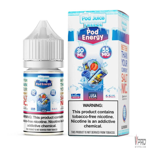 Pod Energy Freeze - POD Juice Syn Nic Salt 30mL Pod Juice