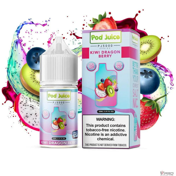 Pod Juice PJ5000 Series Synthetic Nicotine Salt E-Liquid 30ML Pod Juice