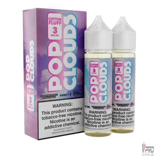 Pop Clouds Synthetic Nicotine E-Liquid 120mL (60mL x 2) Pop Clouds