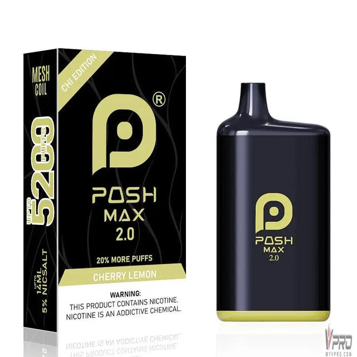 Posh Max 2.0 5200 Disposable 5% Posh