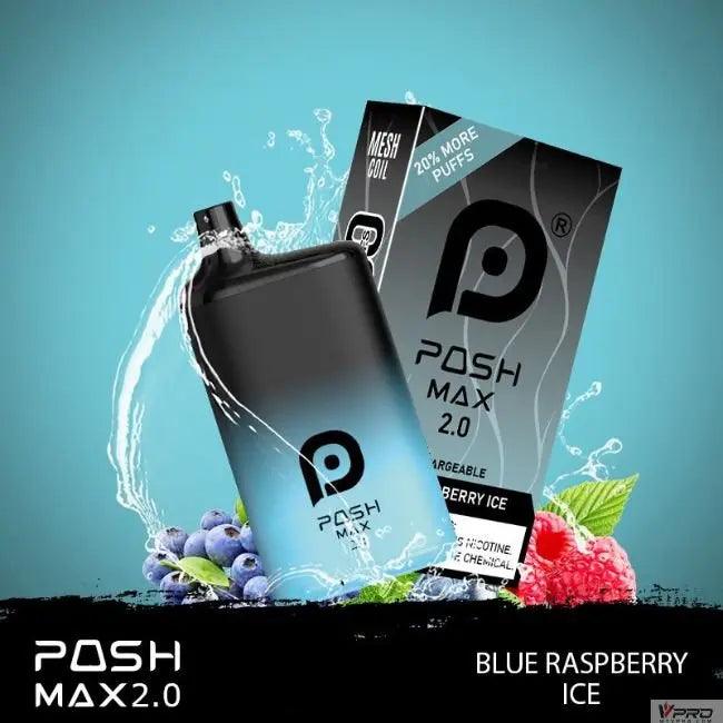 Posh Max 2.0 5200 Puffs 5% Nicotine  Disoosable Posh