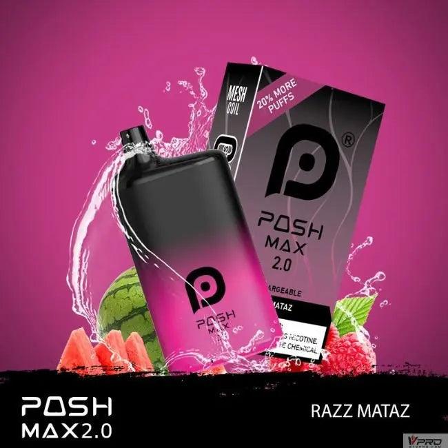 Posh Max 2.0 5200 Puffs 5% Nicotine  Disoosable Posh