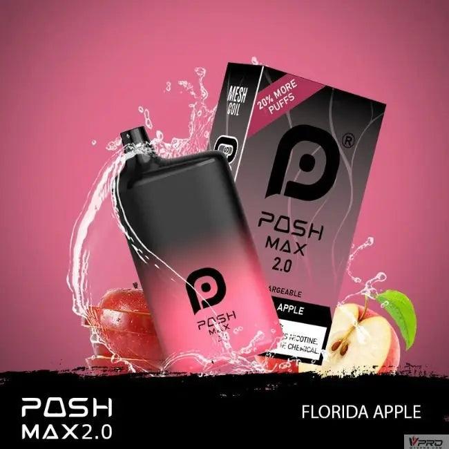 Posh Max 2.0 5200 Puffs 5% Nicotine  Disoosable Posh