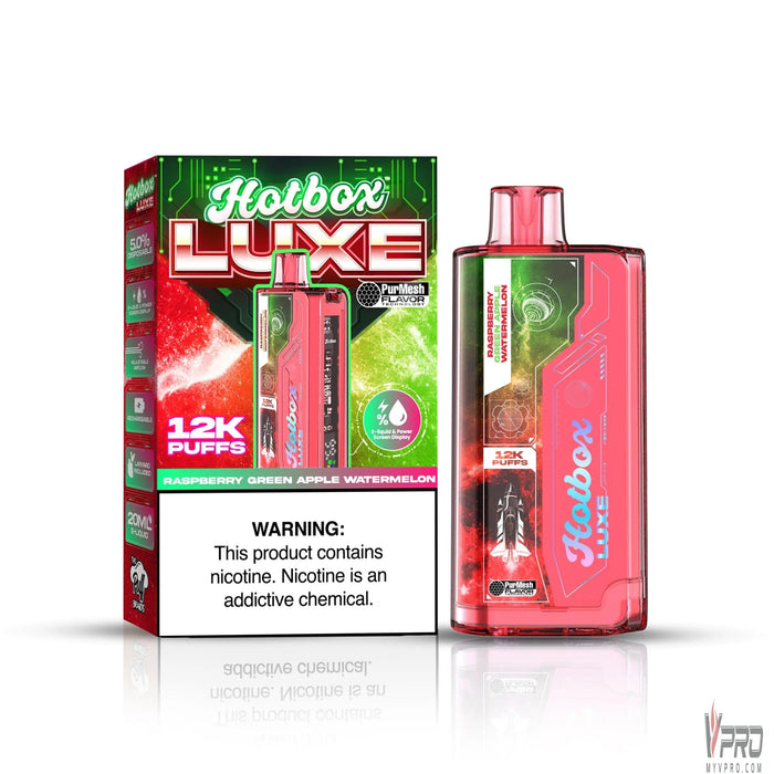 Puff Brands Hotbox Luxe 12K Disposable Vape Puff Labs