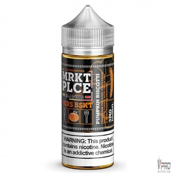 Pumpkin Biscotti - BKRS BSKT By MRKTPLCE 100mL MRKT PLCE E-LIQUID