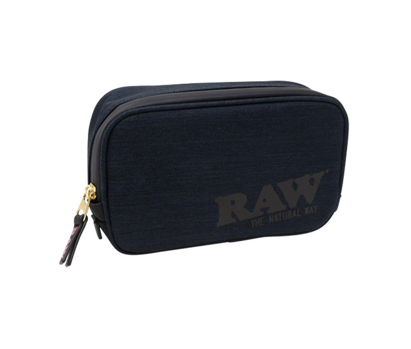 RAW Double Pouch Zipper Bag With Aluminum Bag