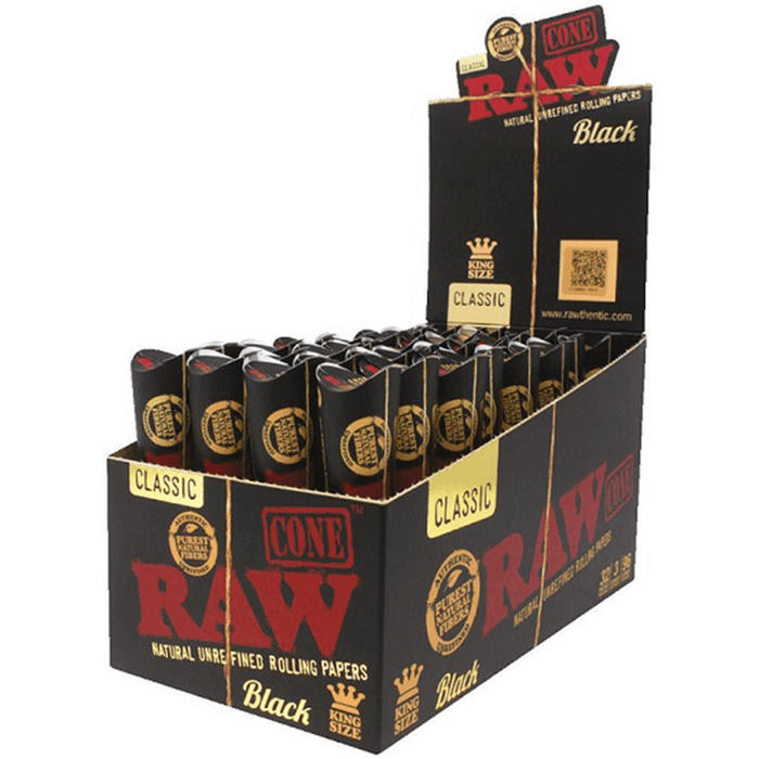 RAW Cone Rolling Papers - King Size