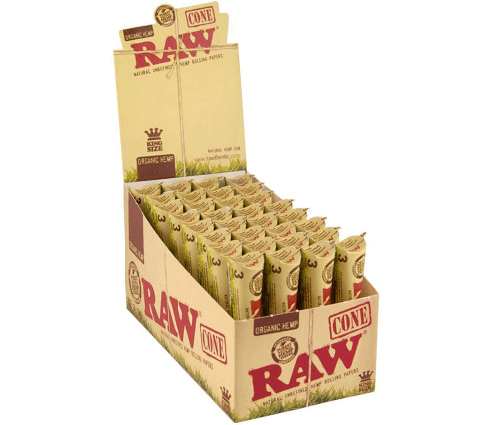 RAW Cone Rolling Papers - King Size