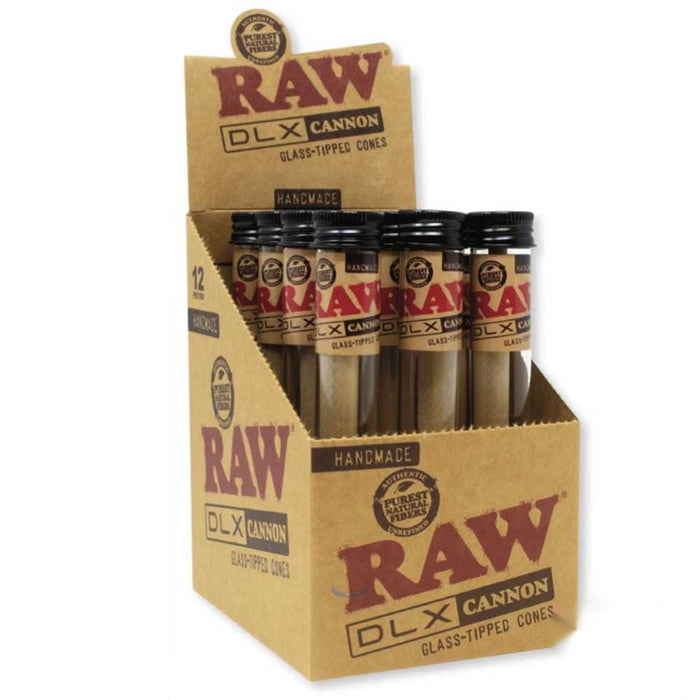 RAW DLX Cannon Handmade Glass Tipped Cones