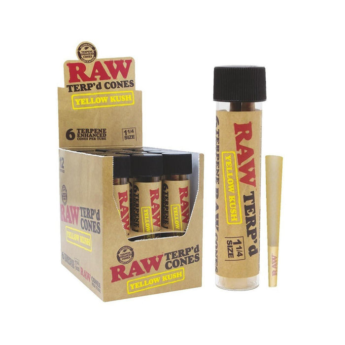 RAW TERP'd Pre-Rolled 1 1/4 Size Cones