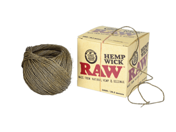 RAW Hemp Wick Ball - 100 Feet / 30.5 Meters