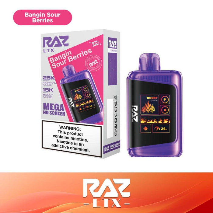 RAZ LTX 25K Puffs Disposable