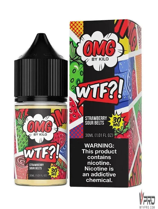 RED WTF OMG Series Salt Nicotine E-Liquid 30mL By KILO - MyVpro