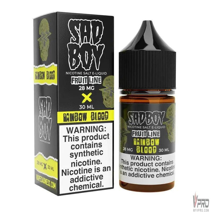 Rainbow Blood - Sadboy Bloodline Salt 30mL Sad Boy E-Liquids