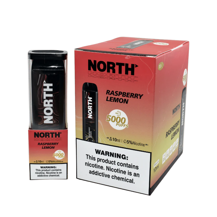 North 5000 Puffs 0% Disposable