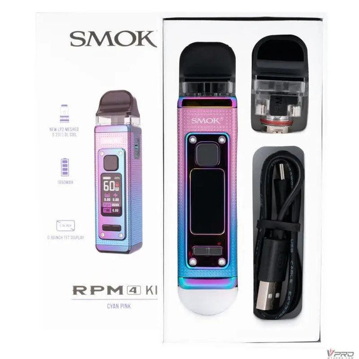 SMOK RPM 4 1650mAh Pod System Starter Kit With 2 x 5ML Refillable Pod Smoktech