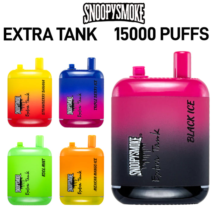 Snoopy Smoke Extra Tank 15000 Puffs Disposable BOGO