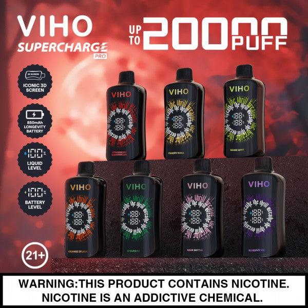 VIHO Supercharge Pro 20K Puffs Disposable