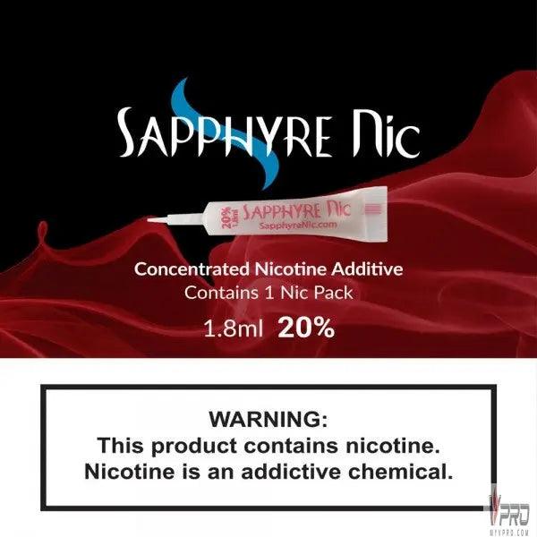 Sapphyre Nic 1.8mL Concentrated Nicotine Additive Sapphyre