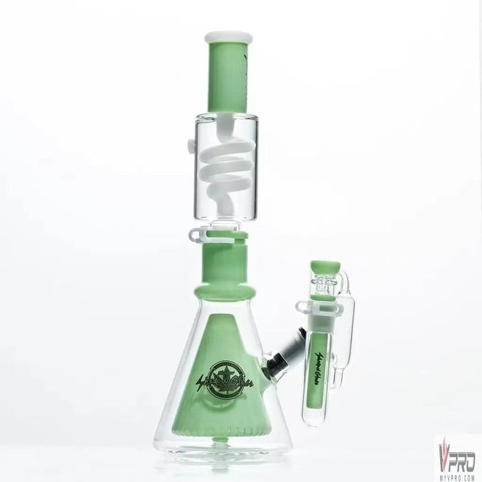 Shadow Glass 2 Part Beaker Base Water Pipe - MyVpro