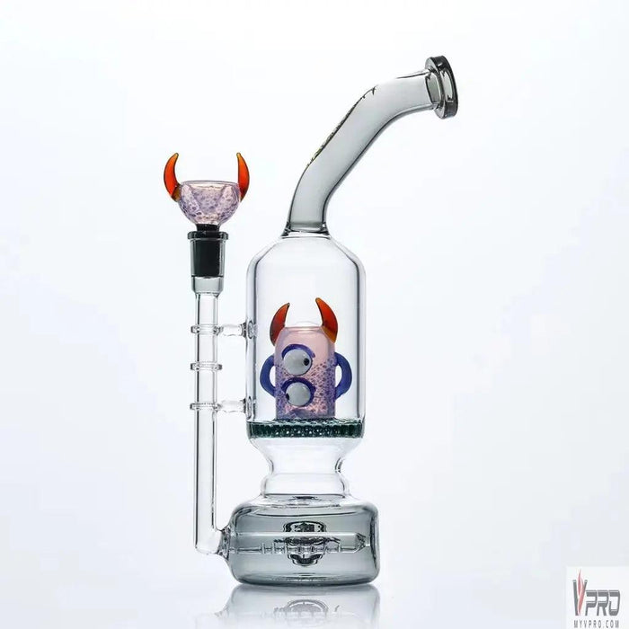 Shadow Glass Crossed Eyes Creature Design Water Pipe - MyVpro