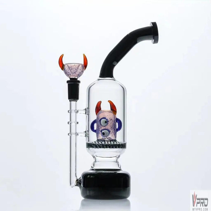 Shadow Glass Crossed Eyes Creature Design Water Pipe - MyVpro