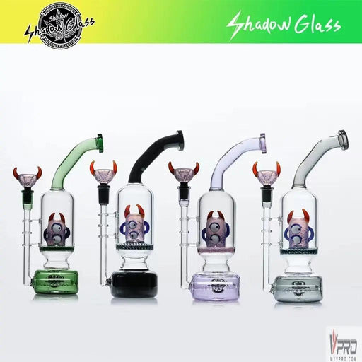 Shadow Glass Crossed Eyes Creature Design Water Pipe - MyVpro