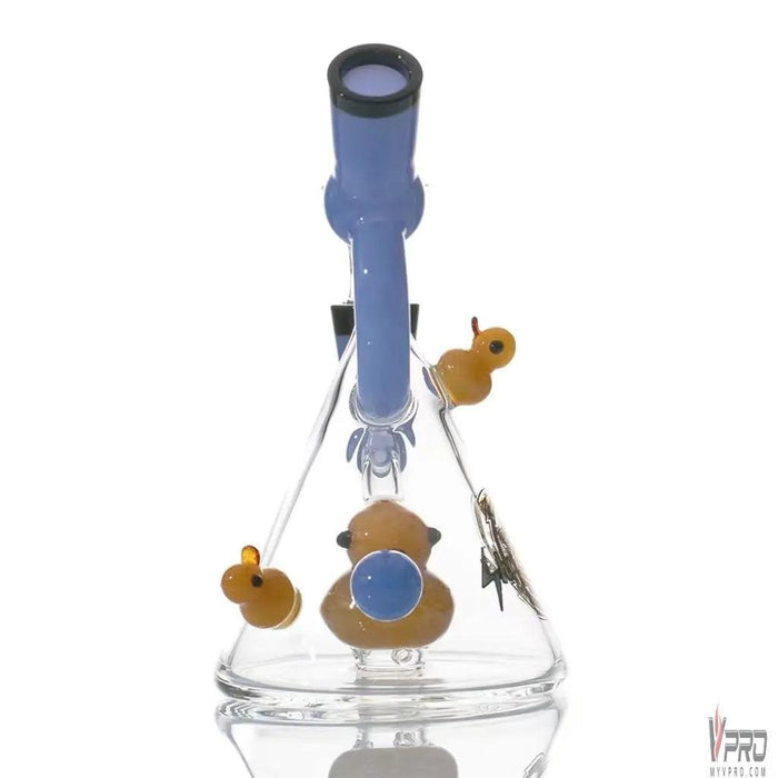 Shadow Glass Duck Inside Pyramid Body Design Water Pipe - MyVpro