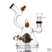 Shadow Glass Duck Inside Pyramid Body Design Water Pipe - MyVpro