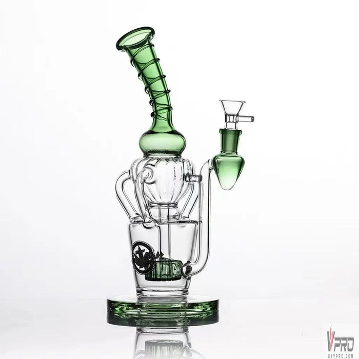 Shadow Glass Thick Base Water Pipe - MyVpro