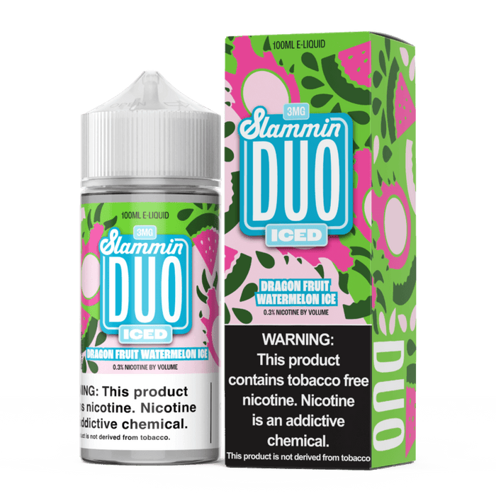 ICED Dragon Fruit Watermelon - Slammin Duo 100mL - MyVpro