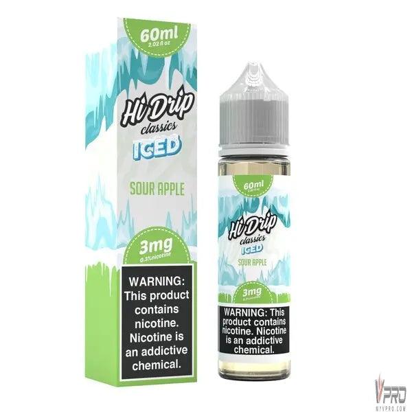 Sour Apple Iced - Hi-Drip Classics Iced 60mL Hi Drip E-Liquids