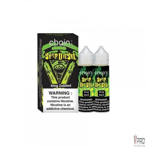 Sour Diesel - Chain Vapez E-Liquid 120mL Chain Vapez E-Liquids