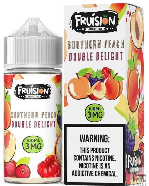 Southern Peach Double Delight - Fruision Juice Co E-Liquid 100mL Fruision